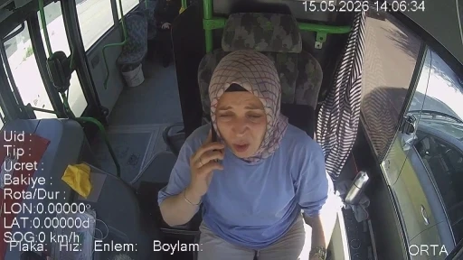 Yolcusu fenalık ge&ccedil;irince kadın şof&ouml;r rotayı hastaneye &ccedil;evirdi
