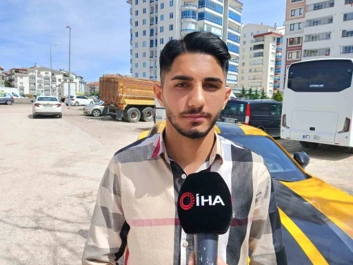 Yolunu kesen kişilerce darp edilen sürücü o anları anlattı
