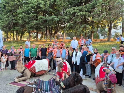 Yörüklerin develerde göçü Denizli’de canlandırıldı
