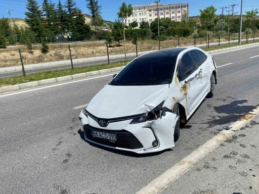 Yozgat’ta 2 araç çarpıştı, 2 kişi yaralandı
