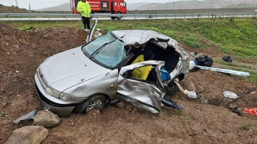 Yozgat&rsquo;ta otomobil takla attı, 1 kişi hayatını kaybetti
