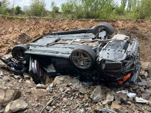 Yozgat&rsquo;ta otomobil takla attı: 4 yaralı
