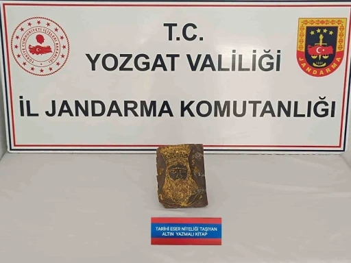 Yozgat&rsquo;ta paha bi&ccedil;ilemeyen altın yazma tarihi kitap ele ge&ccedil;irildi
