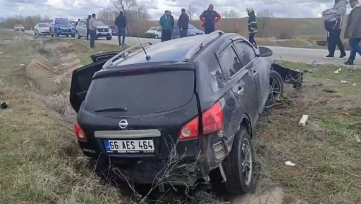 Yozgat&rsquo;ta trafik kazası: 3 yaralı
