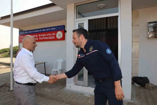 Yukarı Hereke’ye yeni itfaiye müfrezesi kazandırıldı
