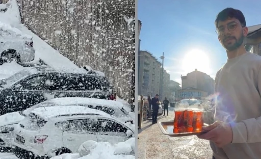 Y&uuml;ksekova&rsquo;da iki g&uuml;n i&ccedil;inde mevsim değişti
