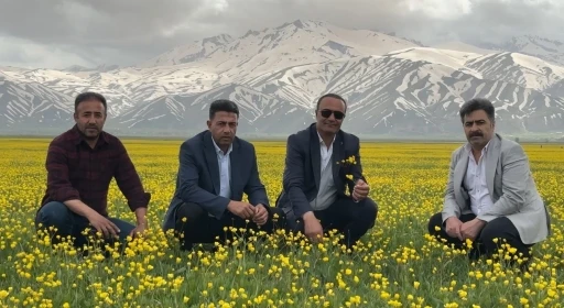 Y&uuml;ksekova&rsquo;da iki mevsim bir arada yaşanıyor
