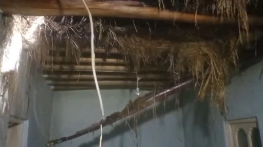 Y&uuml;ksekova&rsquo;da korkutan yangın: Bir aile evsiz kaldı
