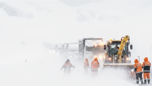 Y&uuml;ksekova-Şemdinli kara yolu tipi nedeniyle ulaşıma kapatıldı
