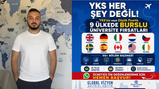 Yurt dışında &uuml;niversite hayal değil!