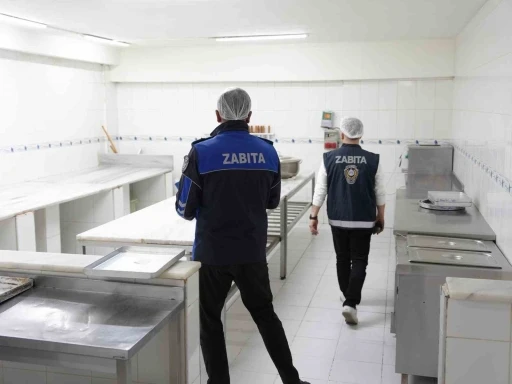 Zabıta&rsquo;dan bayramlık tatlı denetimi
