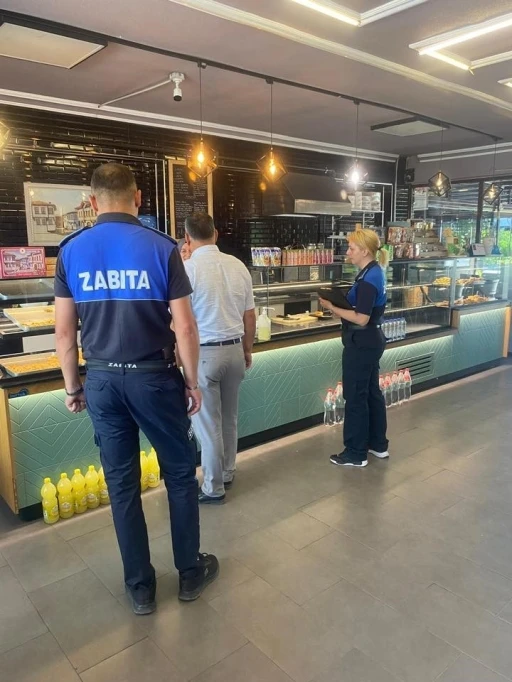 Zabıta ekiplerinden hijyen denetimi
