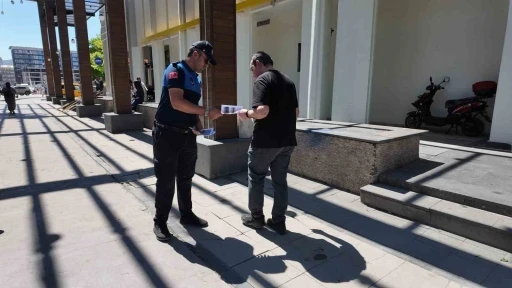 Zabıtadan &ccedil;evre duyarlılığı &ccedil;alışması
