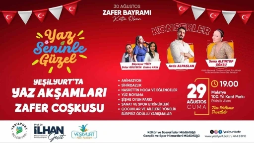 Zafer Bayramı Yeşilyurt’ta renkli etkinliklerle kutlanacak
