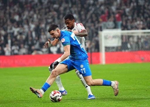 Ziraat T&uuml;rkiye Kupası: Beşiktaş: 3 - &Ccedil;aykur Rizespor: 0 (İlk yarı)
