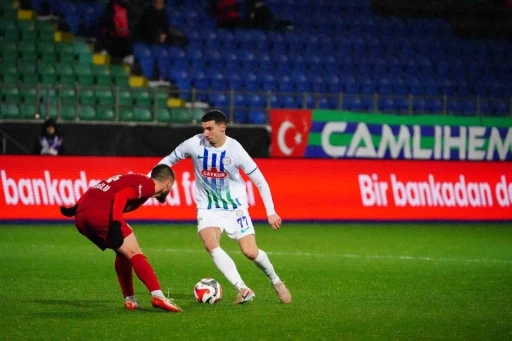 Ziraat T&uuml;rkiye Kupası: &Ccedil;aykur Rizespor: 1 - Beyoğlu Yeni &Ccedil;arşı: 1 (Ma&ccedil; sonucu)

