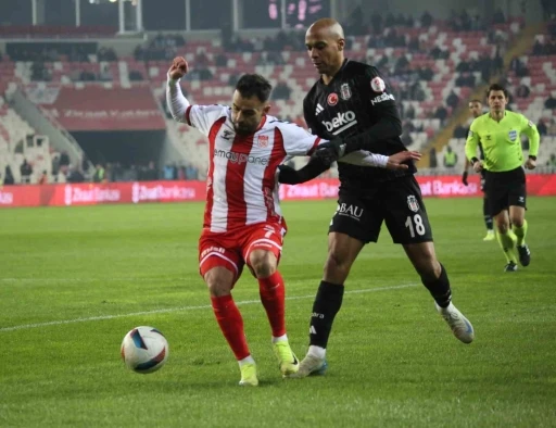 Ziraat T&uuml;rkiye Kupası: Sivasspor: 0 - Beşiktaş: 0 (Ma&ccedil; devam ediyor)
