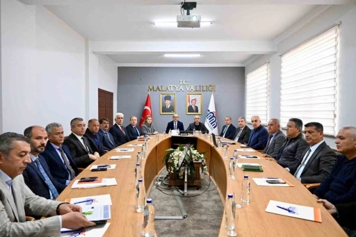 Zirai donun vurduğu Malatya’da kriz masası oluşturuldu

