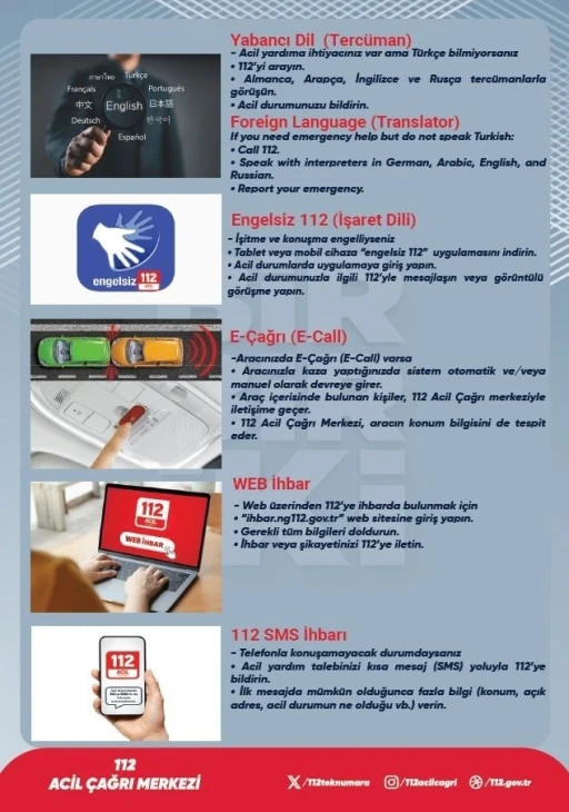 Zonguldak&rsquo;ta 112&rsquo;ye bir yılda 541 bin &ccedil;ağrı geldi
