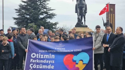 Zonguldak&rsquo;ta otizm farkındalığı i&ccedil;in g&ouml;ky&uuml;z&uuml;ne balon bıraktılar
