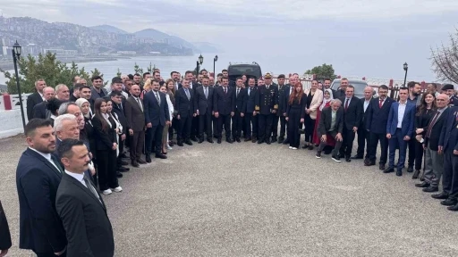 Zonguldak’ta protokol üyeleri bayramlaştı
