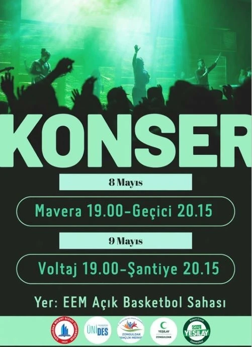 Zonguldak&rsquo;ta "Yeşilfest" coşkusu ve konser heyecanı başlıyor
