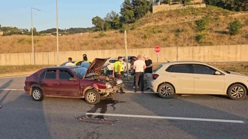 Zonguldak&rsquo;ta trafik kazası: 1 yaralı
