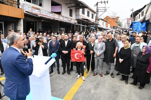 Zorkun Yaylası&rsquo;nda tamamlanan yol t&ouml;renle a&ccedil;ıldı
