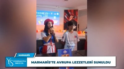 Marmaris'te Avrupa Lezzetleri Sunuldu
