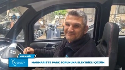 Marmaris'te Park Sorununa Elektrikli Çözüm