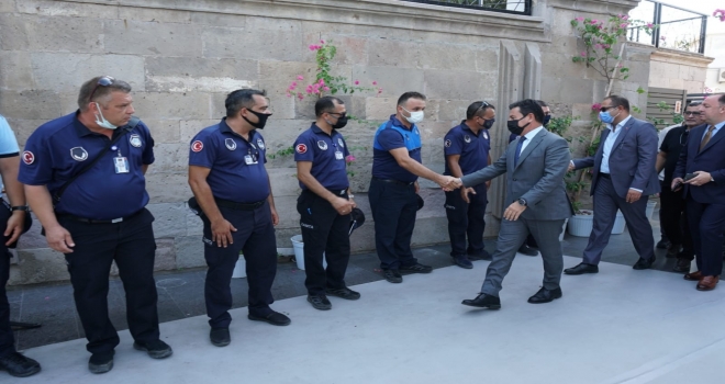 Başkan Ahmet Aras, Personeli İle Bayramlaştı