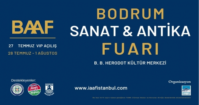 Sanat Ve Antika Meraklıları Baaf Bodrumda Buluşuyor