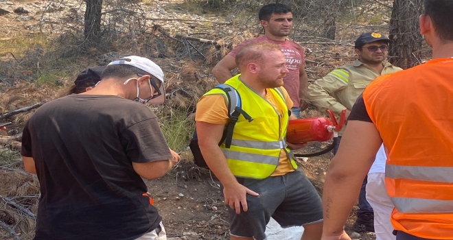 Ünlü Oyuncu Yangına Duyarsız Kalmadı