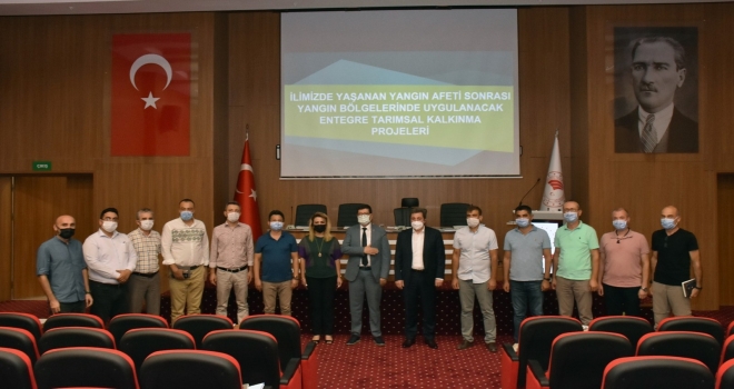 Yangında Zarar Gören 64 Kırsal Mahalleye 59 Proje