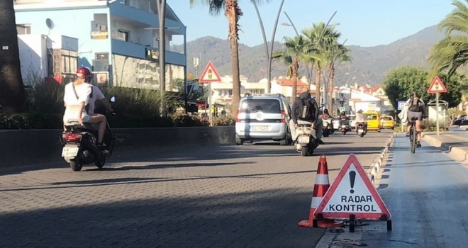 Marmariste Trafik Denetimleri Arttırıldı
