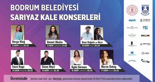 Demet Akalın Bodrumda Çifte Konser Verecek