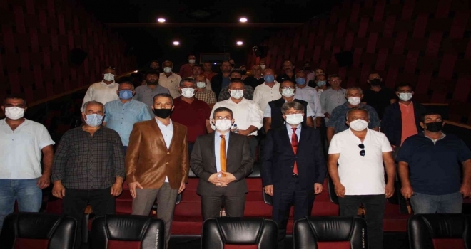 Bodrum Kaymakamı Muhtarlarla Birlikte “Akif” Filmini İzledi