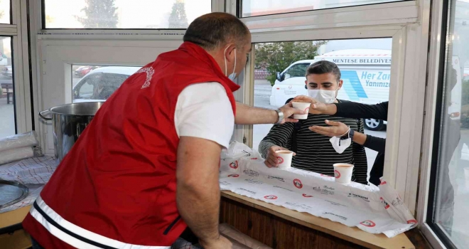 Menteşe Belediyesinden Öğrencilere Sabah Çorbası