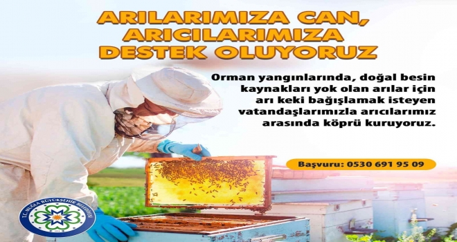 Büyükşehirden Arıcılara Destek Kampanyası