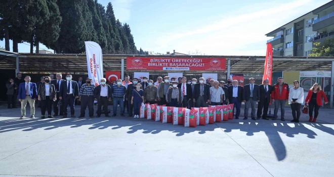 Yangında Zarar Gören 25 Mahalleye 153 Ton Tohum Desteği