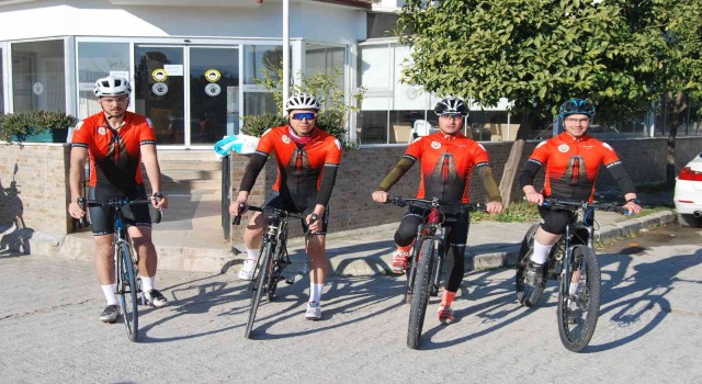 Muğladan Çanakkaleye pedal çevirecekler