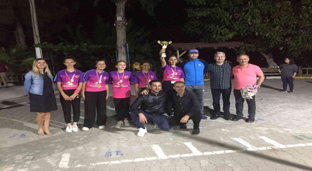 Fethiyede 76 öğrencili ortaokul Boccede Türkiye Şampiyonu oldu