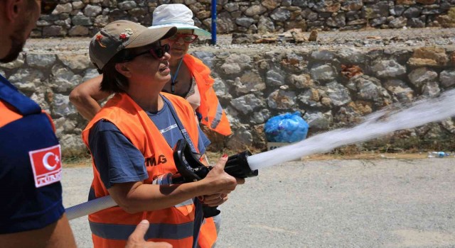 Eğitimli mahalle afet gönüllüleri ile Bodrum afetlere hazır