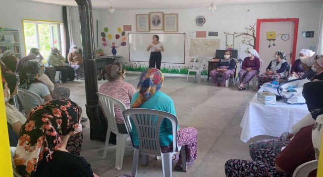 Menteşede kadınlara sağlık eğitimi