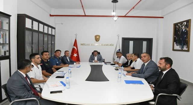 Muğla İl Güvenlik ve Asayiş Toplantısı Milasta gerçekleştirildi