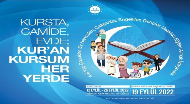 Köyceğizde Kuran Kurslarına kayıtlar başladı