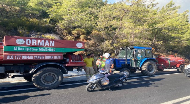 Son dakika: Marmaris’teki orman yangını kontrol altına alındı