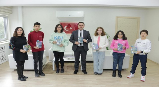 Muğla BİLSEM öğrencilerinden bilim kurgu kitabı