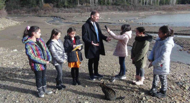 Geleceğin gazetecileri ‘İklim Değişikliğini araştırdı