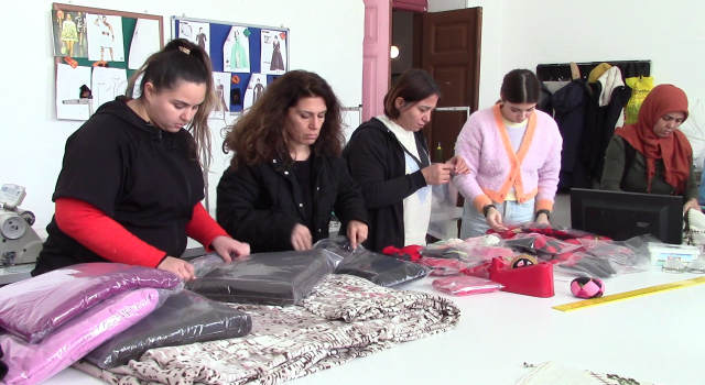 KADINLARDAN DEPREM SEFERBERLİĞİ